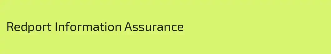Redport Information Assurance